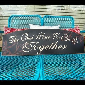 Over the bed sign